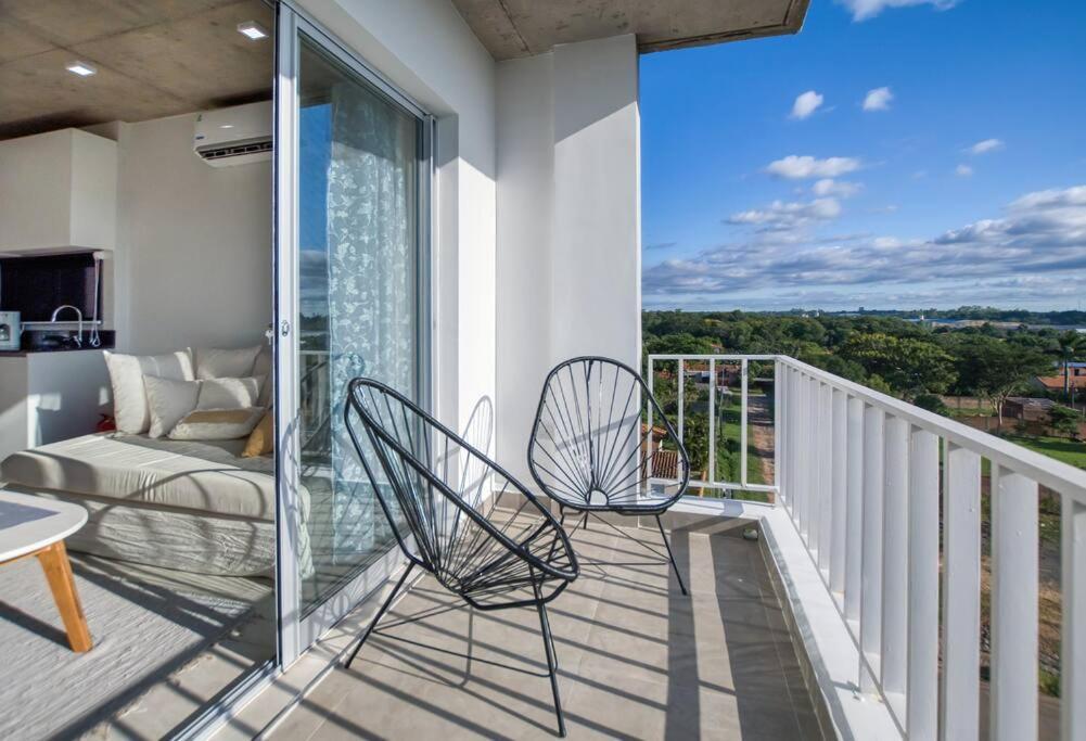 A estrenar! Apartamento con pileta zona aeropuerto WIFI 200MG Asunción Exterior foto